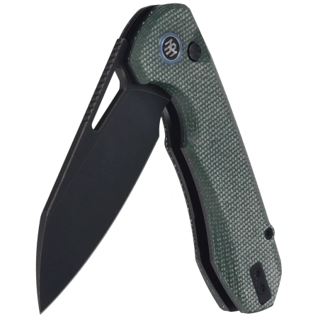 Nóż składany Remette Camel Micarta, Stonewashed 14C28N (RTCMLE)