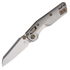 Nóż składany Microtech MSI Mini S/E Titanium Aluminium, Stonewashed M390MK by Tony Marfione (210M-10MS5)