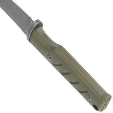 Kizer Camp 180 Knife Olive Green G10, Gray Stonewashed AEB-L by Jonathan Styles (1096A2)