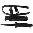 Nóż nurkowy MAC Aquatys 11 2 Black PP-TPE, Black Idroglider W 1.4060