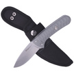 Nóż Maserin Sax 975/LG10G Gray G10, Satin 440C