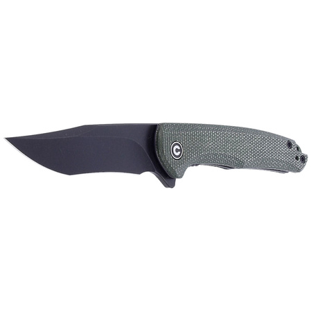 Nóż składany CIVIVI Mini Sandbar Green Micarta, Black Stonewashed by Eric Ochs (C20011-3)