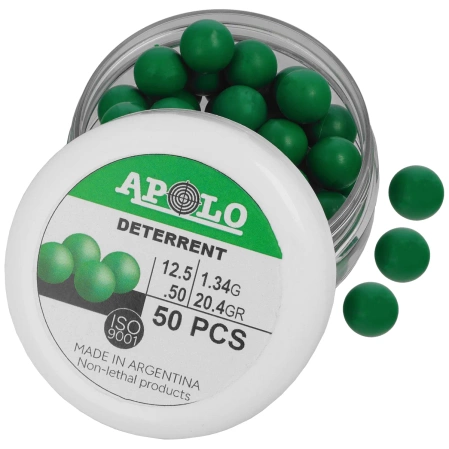 Polymer bullets Apolo Deterrent Poly Heavy .50, 60 rounds