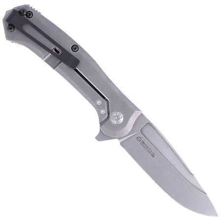 Nóż składany Maserin Police 680/G10N Black G10, Stonewashed N690 by Nicolai Lilin