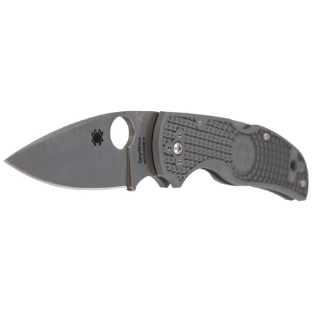 Spyderco Native 5 Knife Lightweight Gray FRN, Satin Maxamet by Sal Glesser (C41PGY5)