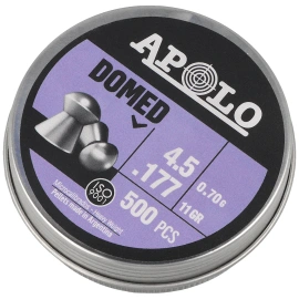 Apolo Domed AirGun Pellets .177 / 4.5 mm, 500 pcs 0.60g/9.0gr (19913)