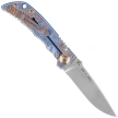 Spartan Blades Harsey Folder 3.25 ''Angel'' Titanium, Stonewashed MagnaCut by William W. Harsey (SF10 ANGL SW)