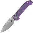 Microtech LUDT Gen III S/E Marfione Select Automatic Knife Purple Slab Side Titanium, Purple HW, Stonewashed M390MK by Tony Marfione (1135-10MS9)