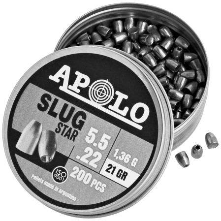 Apolo Slug Star 21 .22, 200 pcs 1.36g/21.0gr (19312)
