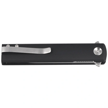 Fox Chnops Tactical Knife Black G10, Stonewashed Hybrid Cryo by Raven Knives Design (FX-545 G10BSW)
