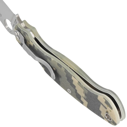 Nóż składany Spyderco Military 2 Digital Camo G10, Satin CPM S30V by Sal, Eric Glesser (C36GPCMO2)
