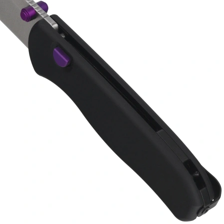 Kizer Drop Bear Zero Knife Black Aluminum, Satin Elmax by Azo (Ki3619BDA3)