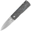 Maserin Daga 372/B Knife Black-Blue Fat Carbon, Satin Elmax by Attilio Morotti