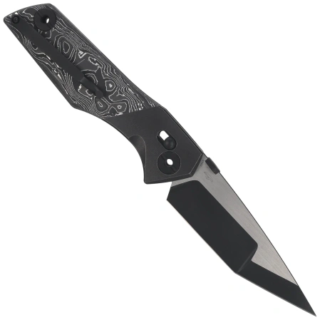 Bestech Knife Cetus Bronze Black Titanium / Carbon Fiber, Black PVD / Satin M390 by Poltergeistworks (BT2304C)