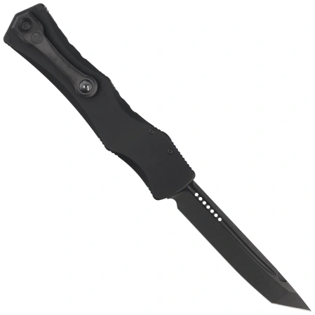 Microtech Halo IV T/E Marfione Select OTF Knife DLC Apocalyptic Aluminum, DLC Apocalyptic M390MK by Tony Marfione (1151-10DLCTMS1)
