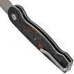 Nóż składany Maserin Summit Black / Orange Fat Carbon, Satin MagnaCut (490/FCA)