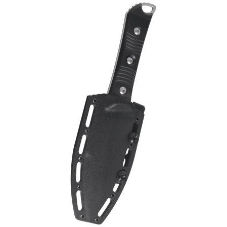 Microtech Always Survive Knife Black G10, Stonewashed M390MK by Borka Blades and Tony Marfione (96-10 BK)