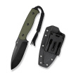 Sencut Toxodon Knife OD Green G10, Black 9Cr18MoV (S24036-2)