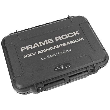 Nóż Extrema Ratio Frame Rock XXV Anniversarium LE No 028/100 Tytan, Satin N690 (04.1000.0456/SAT/BLK-XXV)
