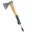 Adler Rheinland Hatchet Green/Black Hickory Wood, C60 Carbon Steel (201.0H060A012)
