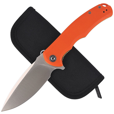 Nóż składany Civivi Praxis Orange G10, Satin 9Cr18MoV (C803D)