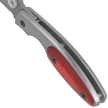 Muela KSC-7R Gray Aluminum/Red Pakka Wood, Satin 440C Knife