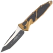 Nóż automatyczny Microtech Socom Elite Auto T/E Tan Aluminium, Black M390MK by Tony Marfione (161A-1TA)