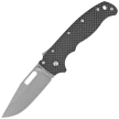 Demko AD20.5 Clip Point Knife Carbon Fiber, Stonewashed D2 by Andrew Demko (205-D2-CFCP)