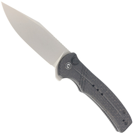 CIVIVI Knife Cogent Black Micarta, Silver Bead Blasted 14C28N (C20038D-7)