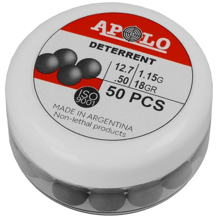 Kule gumowe Apolo Deterrent Semi Soft .50, 60 szt.