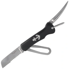 Nóż składany żeglarski Third Decor Habitat N203 Ebony Wood, Polished 440 (TK-N203)