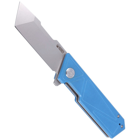 Nóż składany Kubey Avenger Outdoor Blue G10, Bead Blasted D2 (KU104C)