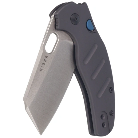 Nóż składany Kizer C01C 2.9 BS Black Aluminium, Satin Elmax by Sheepdog Knives (Ki3488.29BSA1)