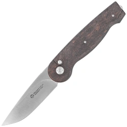 Maserin Summit 490/FCS Knife Space Coral Copper Fat Carbon, Satin MagnaCut