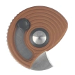 Nóż składany Kizer Snail-Trail Brass Aluminium, Satin AEB-L by Caleb Waldman (V2757A1)