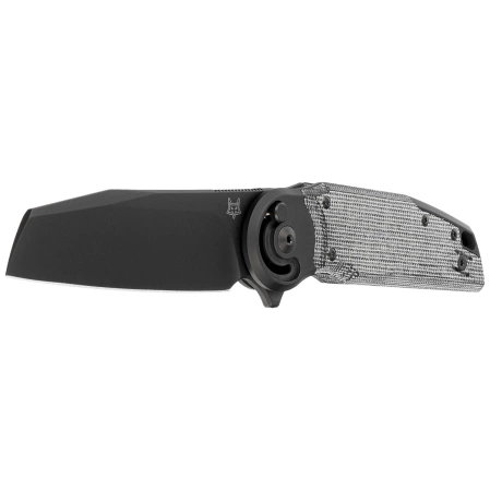 Nóż składany Fox Metamorphosis Black Micarta, Black PVD M390 (FX-556-A2)