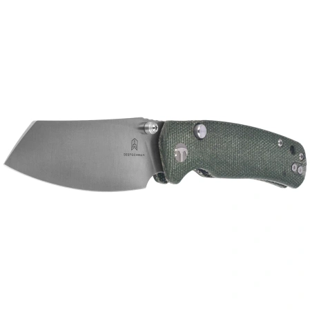 Bestechman Cicada's Wing-TL Knife Green Canvas Micarta, Satin 10Cr15CoMoV (BMK24-M-2)