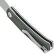 Sencut Braxx Knife Green Canvas Micarta, Satin D2 (S25089-2)