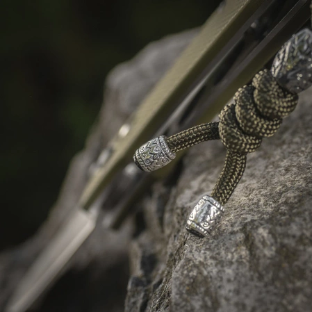 Przywieszka do noża M-Tac Zeus Stainless Steel Olive paracord (10296101)