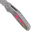Kubey KB Knives Stroller Gray Titanium/Damtanium CamoCarbon, Darkwashed CPM 20CV by Utilizator (KB384B)