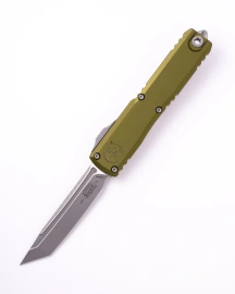 Nóż automatyczny OTF Microtech Ultratech Gen IV T/E OD Green Aluminium, Apocalyptic M390MK by Tony Marfione (11234-10APOD)