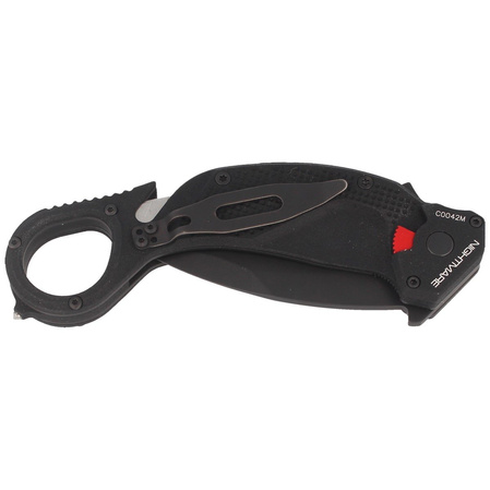 Extrema Ratio Nightmare Knife Black Aluminum, Black MIL-C N690 (04.1000.0454/BLK)