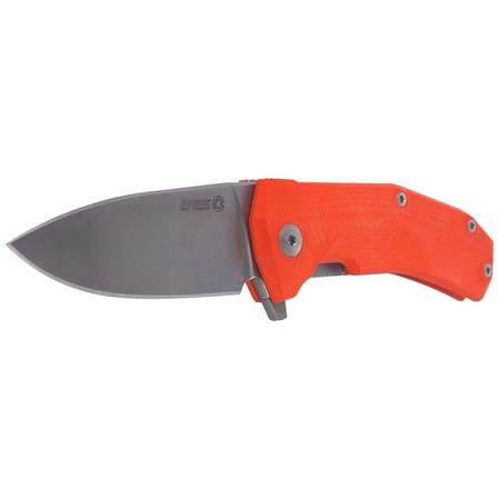 LionSteel KUR G10 Orange, Stonewashed Sleipner by Molletta (KUR OR)