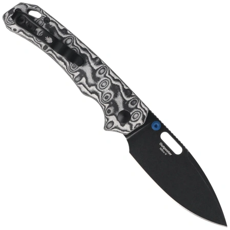 Kizer Outposter Knife Vortex Micarta, Black PVD Nitro-V (V3802BDA2)