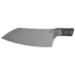 Microtech Chef 8'' Kitchen Knife Black G10/ Titanium Bolster, Stonewashed M390MK (3000B-10BK)