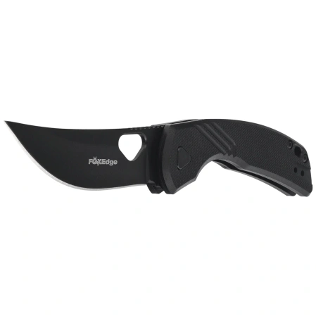FoxEdge Persian Knife Black G10, Black 9Cr14Mov (FE-038 G10B)