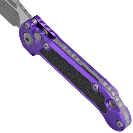 Nóż automatyczny Microtech LUDT Gen III T/E Purple Aluminium, Apocalyptic M390MK by Tony Marfione (1136-10APPU)