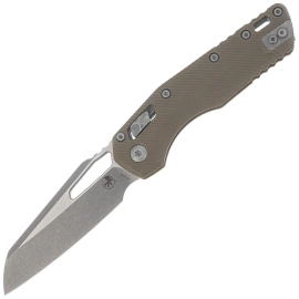 Microtech MSI S/E Knife OD Green Fluted G10, Apocalyptic M390MK by Tony Marfione (210-10APFLGTOD)