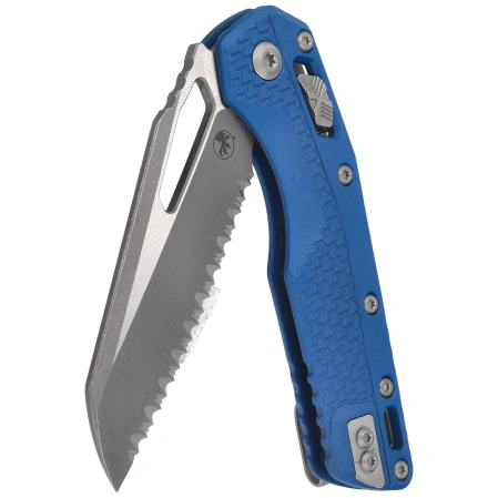 Nóż składany Microtech MSI Ram-Lok S/E Black Tri-Grip Polymer, Stonewashed F/S M390MK by Tony Marfione (210T-12PMBK)