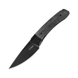 Nóż składany Kizer Mini MoMo Black Aluminum/Micarta, Black 154CM by Vladimir Legachev (V3663C2)